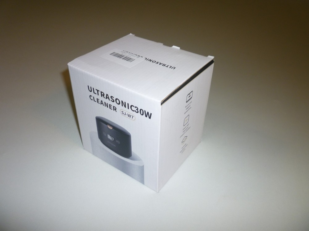 Ultrasonic Cleaner 30W – SJ-W7 Digital Jewelry Glasses Watch Cleaner | 230ml Tan