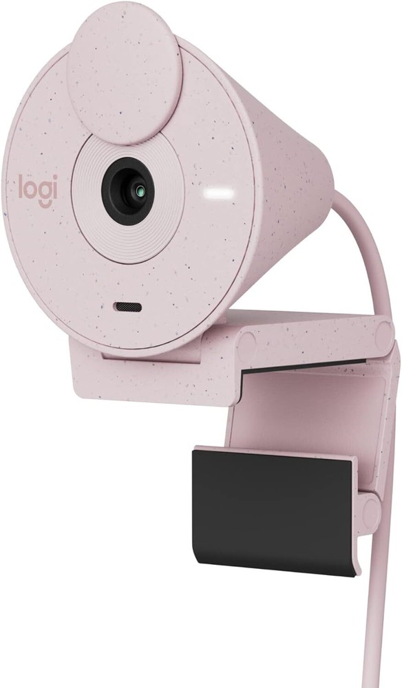 Full HD Webcam with Privacy Shutter, Noise Reduction Microphone, USB-C-image