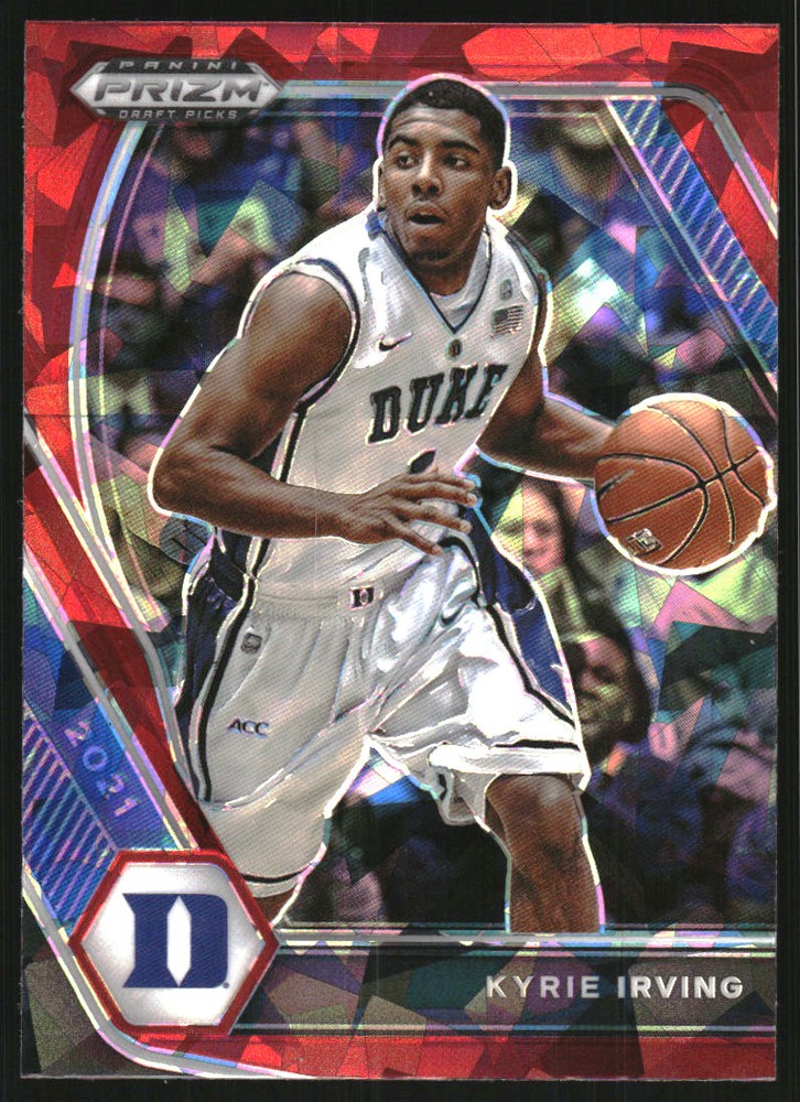 2021-22 Panini Prizm Draft Picks Prizms Red Ice #62 Kyrie Irving