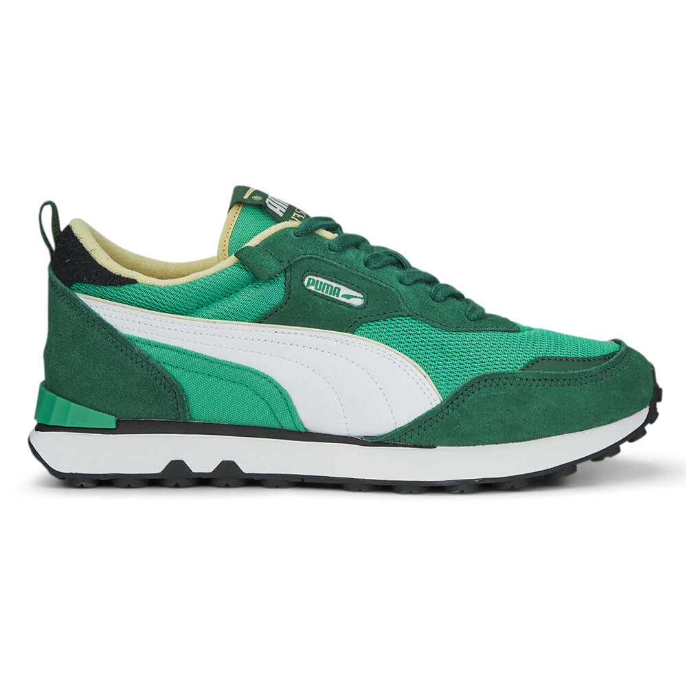 Puma Rider Fv Retro Rewind Lace Up  Mens Green Sneakers Casual Shoes 39016805