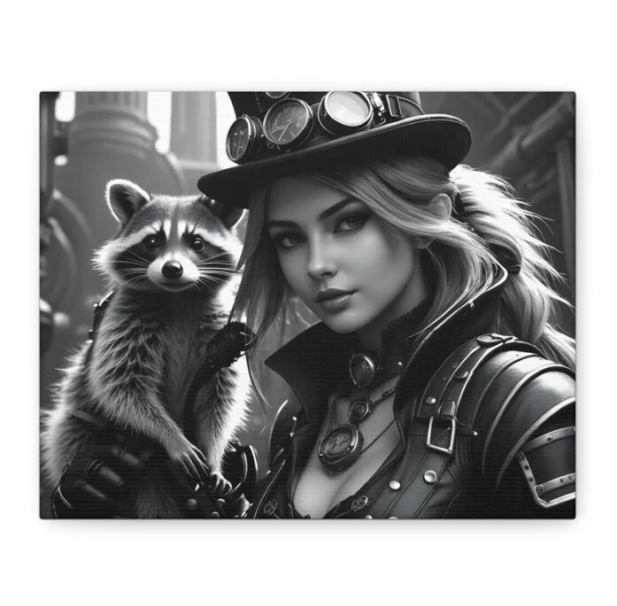 Clockwork Ally Fantasy Themed Wall Art for Home Decor Lovers  