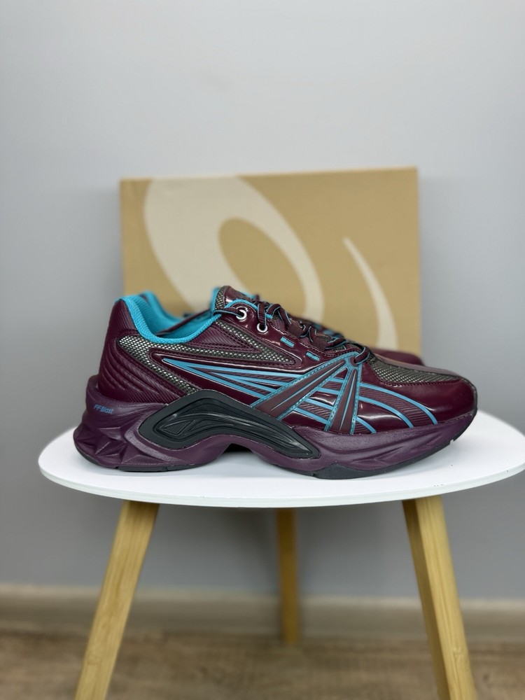 Asics Protoblast Deep Mars Lagoon Comfortable Anti-slip  Low-top 1201A380