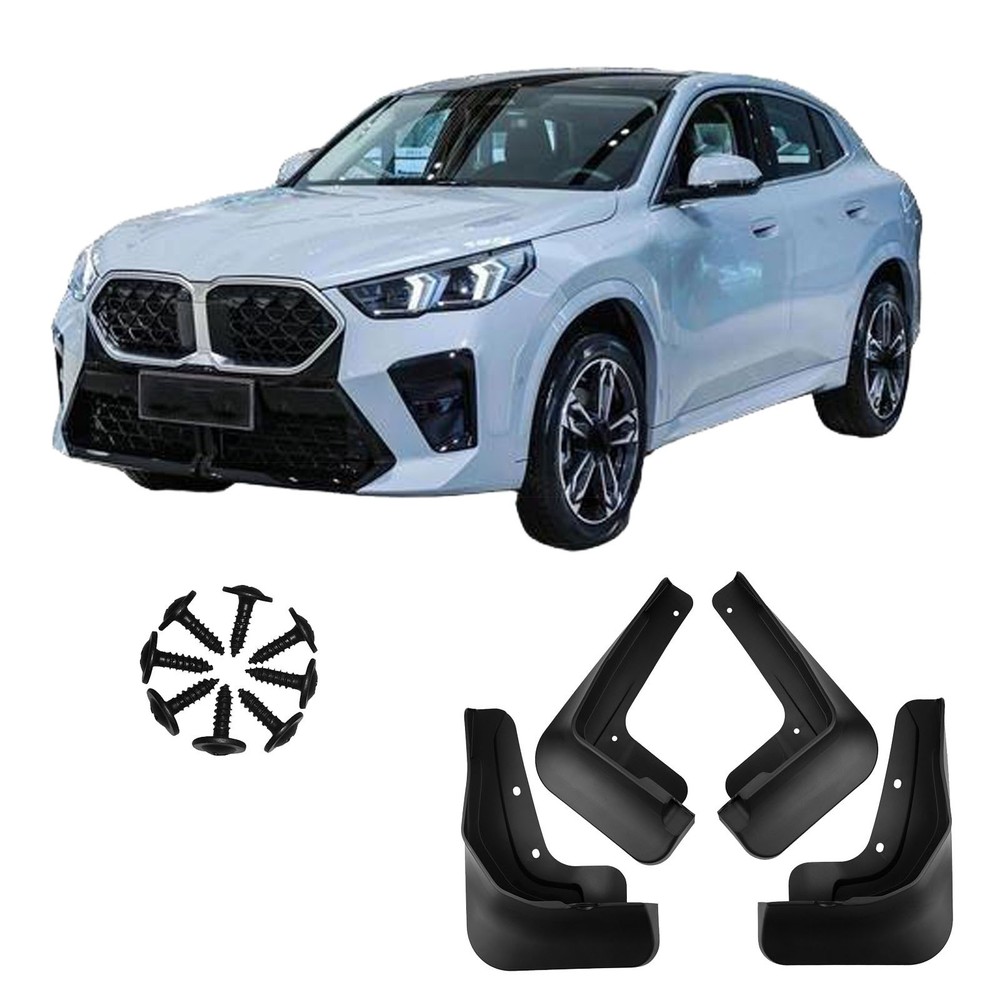 for BMW X2 2024 2025 2026 ,Car Mud Guards Flaps 4pcs/Set Splash Compatible.