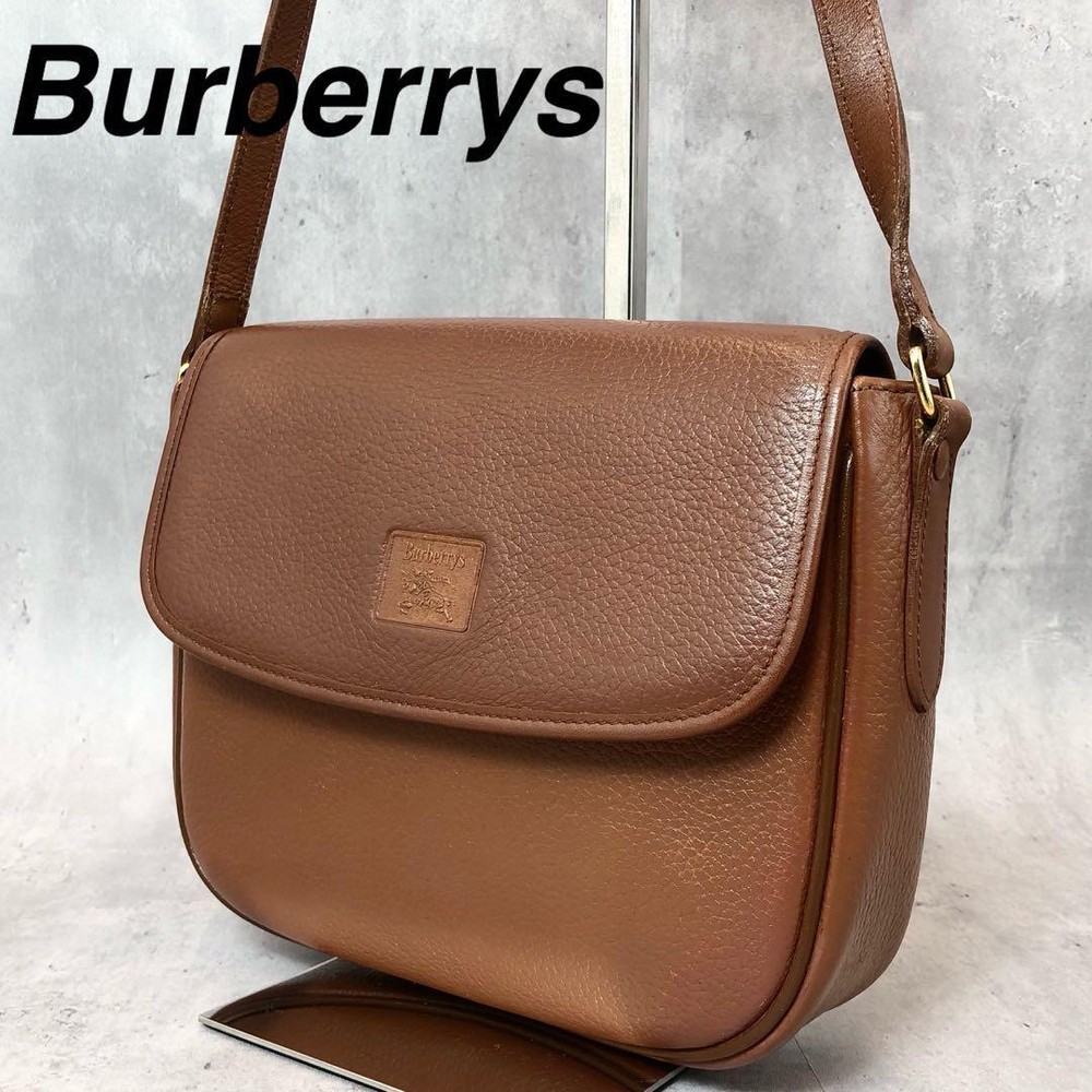 Kiwami Burbarrys Shoulder Bag Nova Check Brown