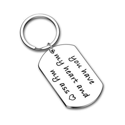 VANLOVEMAC Valentines Day Gift Keychain for Boyfriend Husband from Girlfriend-image