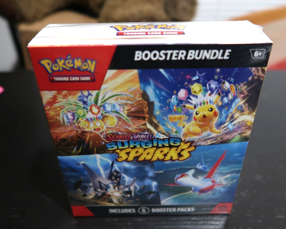 New Pokemon TCG: S&V Surging Sparks Factory Sealed Booster Bundle 11 AVAILABLE!