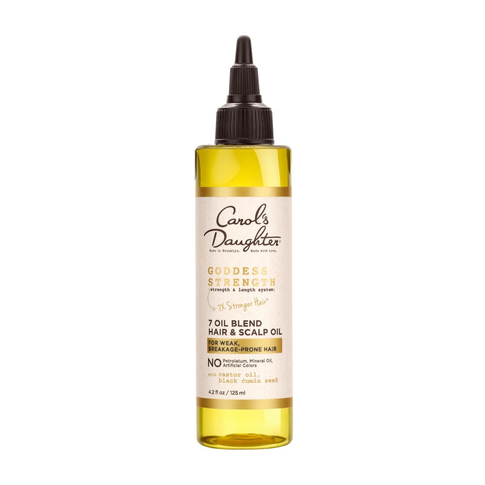 Carol's Daughter Goddess Strength 7 Oil Blend for Wavy Coily Hair Scalp Treatment