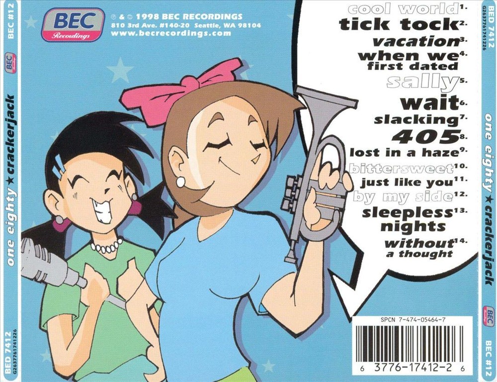 ONE EIGHTY CRACKERJACK NEW CD