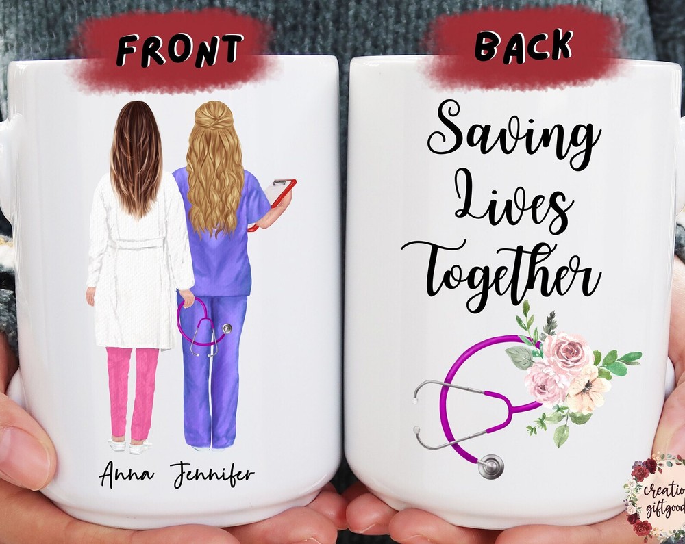 Nurse Best Friend Mug Custom Nurse Gift Medical Student Gift Future Doctor