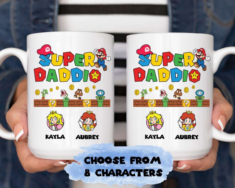Super Daddio Personalized Mug