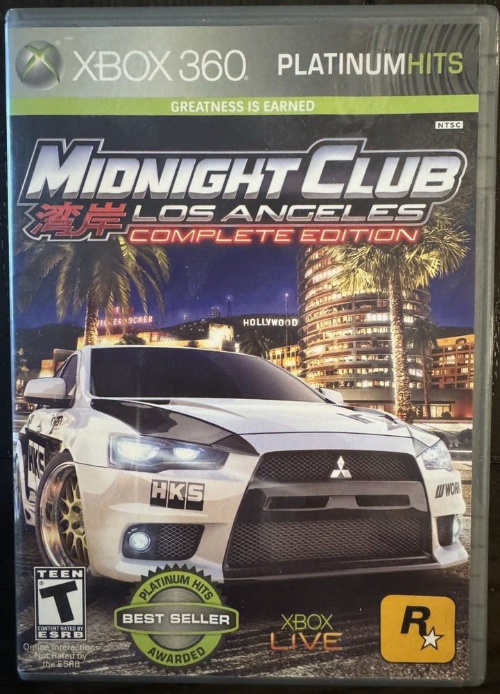 Midnight Club: Los Angeles Complete Edition (Platinum Hits) (Microsoft Xbox 360)