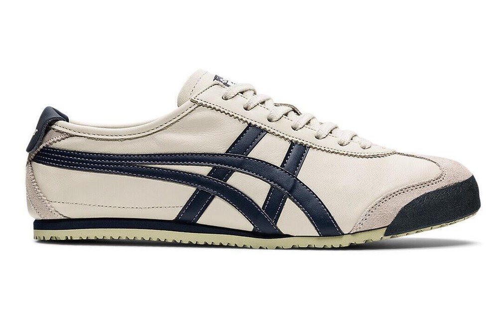 Onitsuka Tiger MEXICO 66 Birch/Peacoat 1183 Unisex Men's size 10 Shoes Sneaker