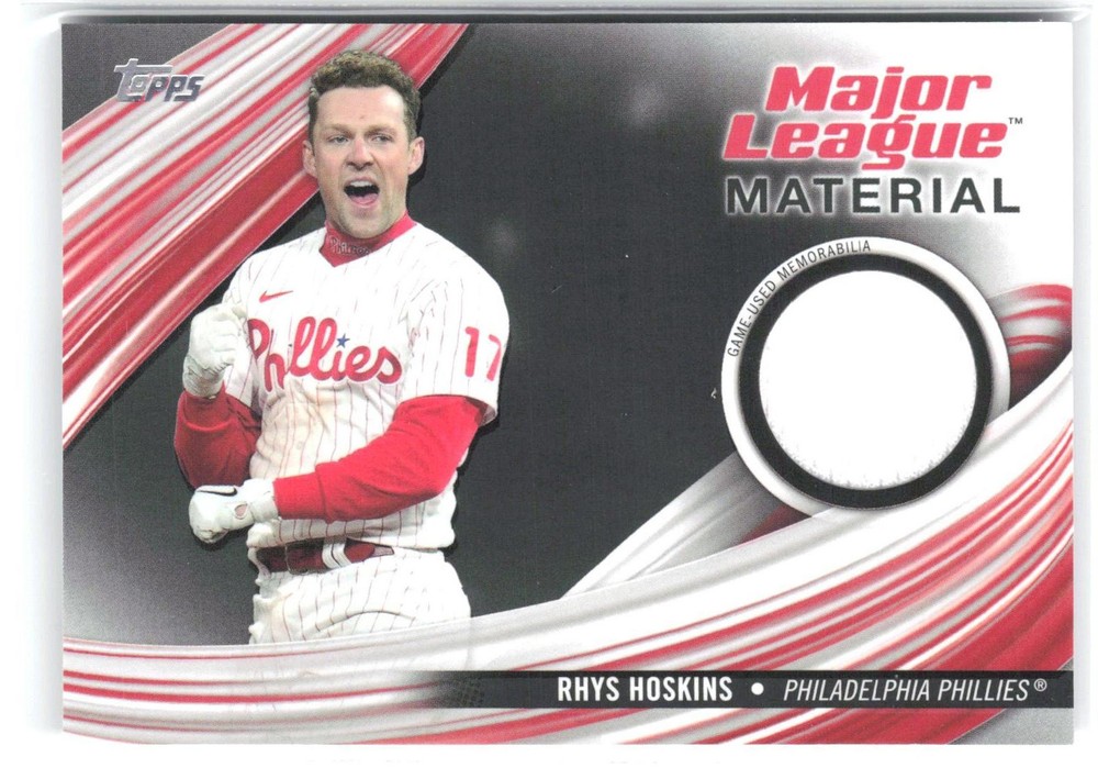 2023 Topps Series Two Rhys Hoskins MLB Game-Used Relic Card MLM-RH