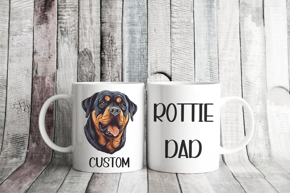 Custom Personalized Rottweiler Parent Mug Gift for Dog Lovers