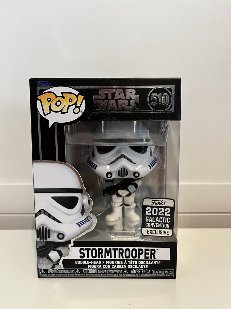 GameStop Exclusive Star Wars Celebration Stormtrooper Funko Pop #510