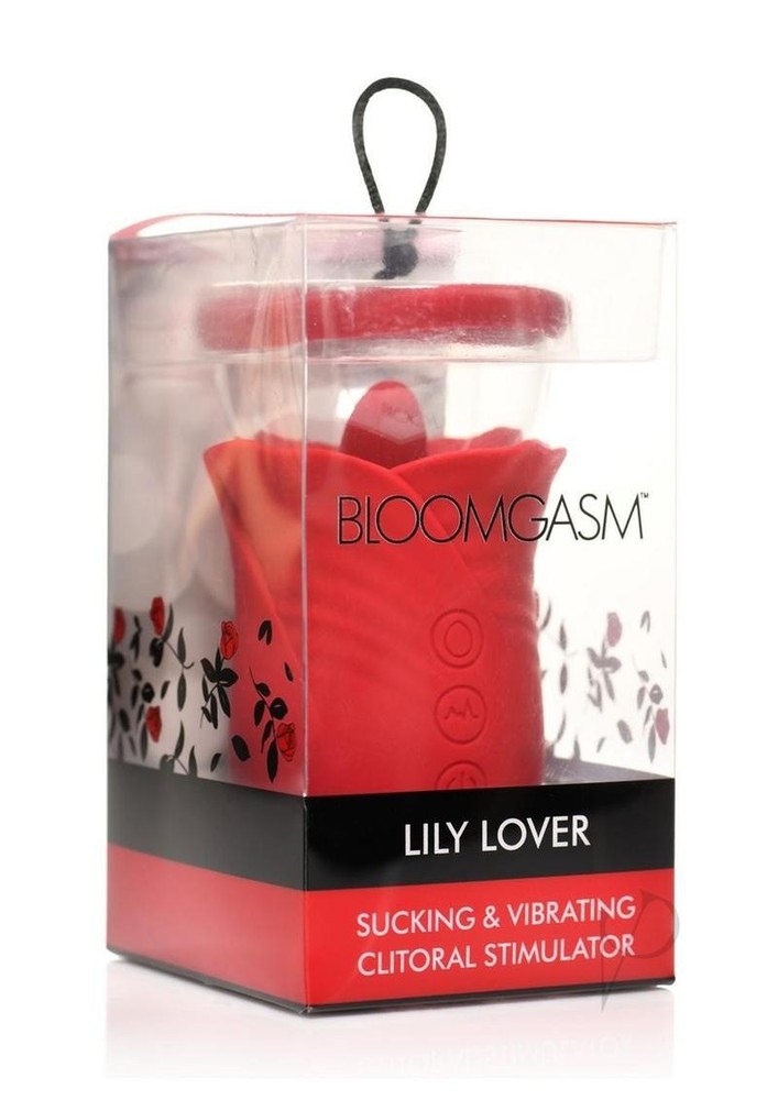 Bloomgasm Lily Lover Sucking and Vibrating Rechargeable Silicone Clitoral