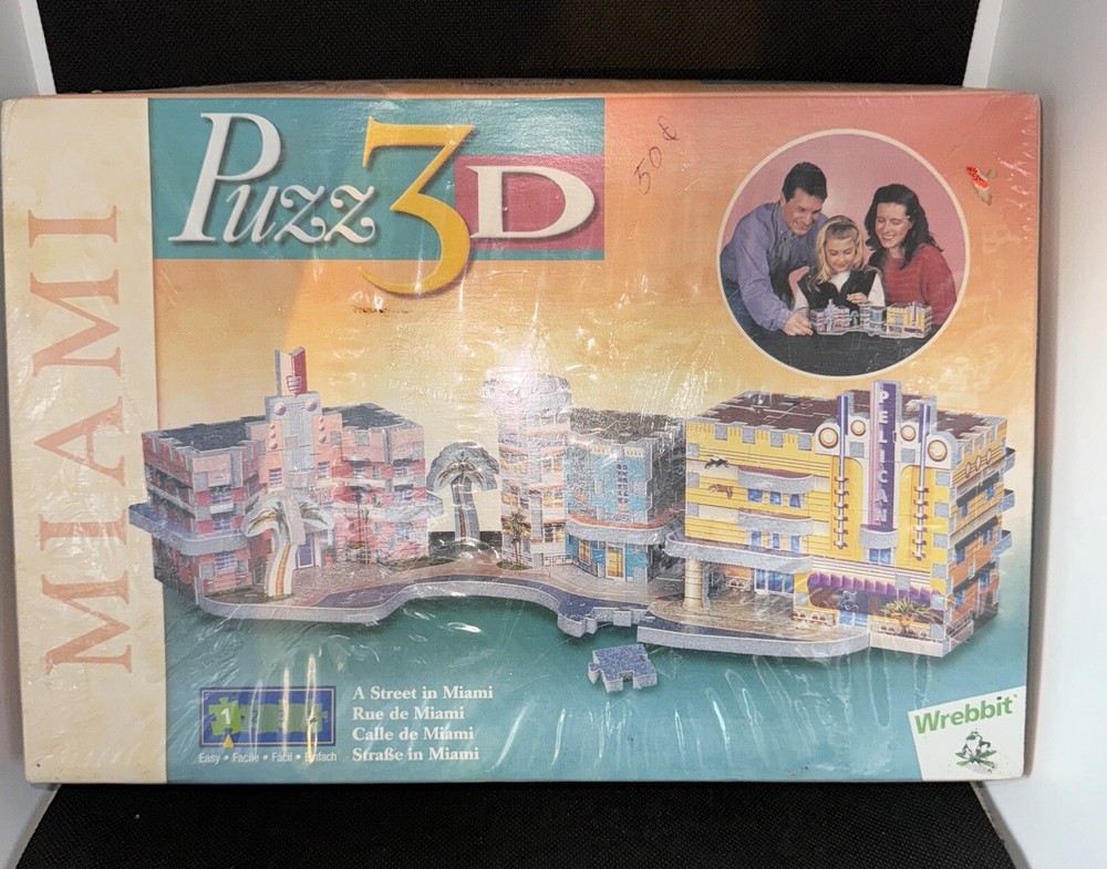 Wrebbit Puzz 3D - A Street In Miami