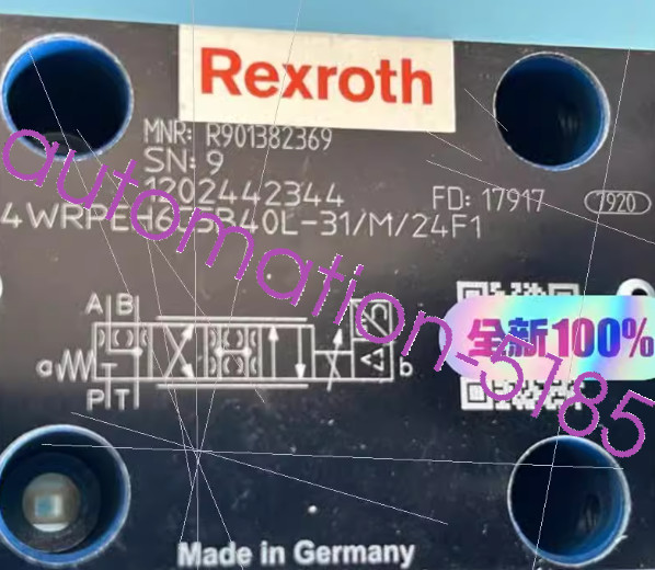 Rexroth proportional Valve R901382369 4WRPEH6C5B40L-31/M/24F1 New fedex or DHL