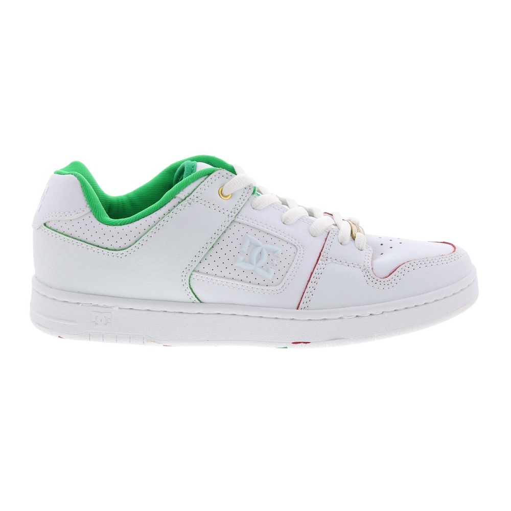 DC Manteca Alexis Ramirez Mens White Leather Skate Inspired Sneakers Shoes 13