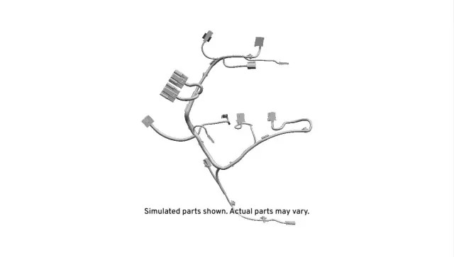 Genuine GM Driver Side Front Door Wiring Harness Part 23358791