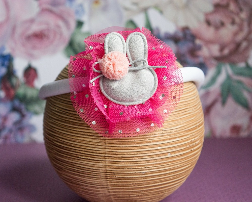 Easter Headband, Bunny Headband, Baby Girl Headband, Kids hair accessories