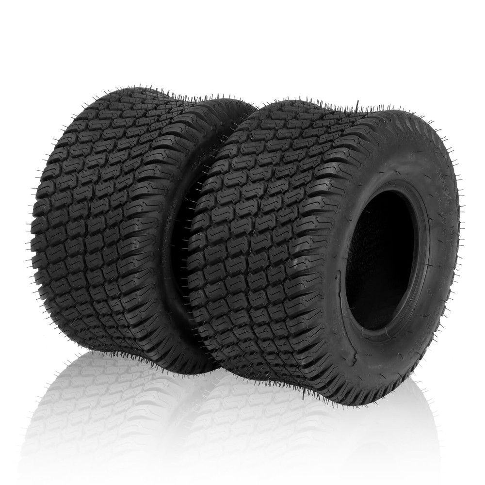 18x9.50-8 Lawn Mower Tires 18x9.5x8 Garden Tractor Turf Golf Cart Tires Tubel...