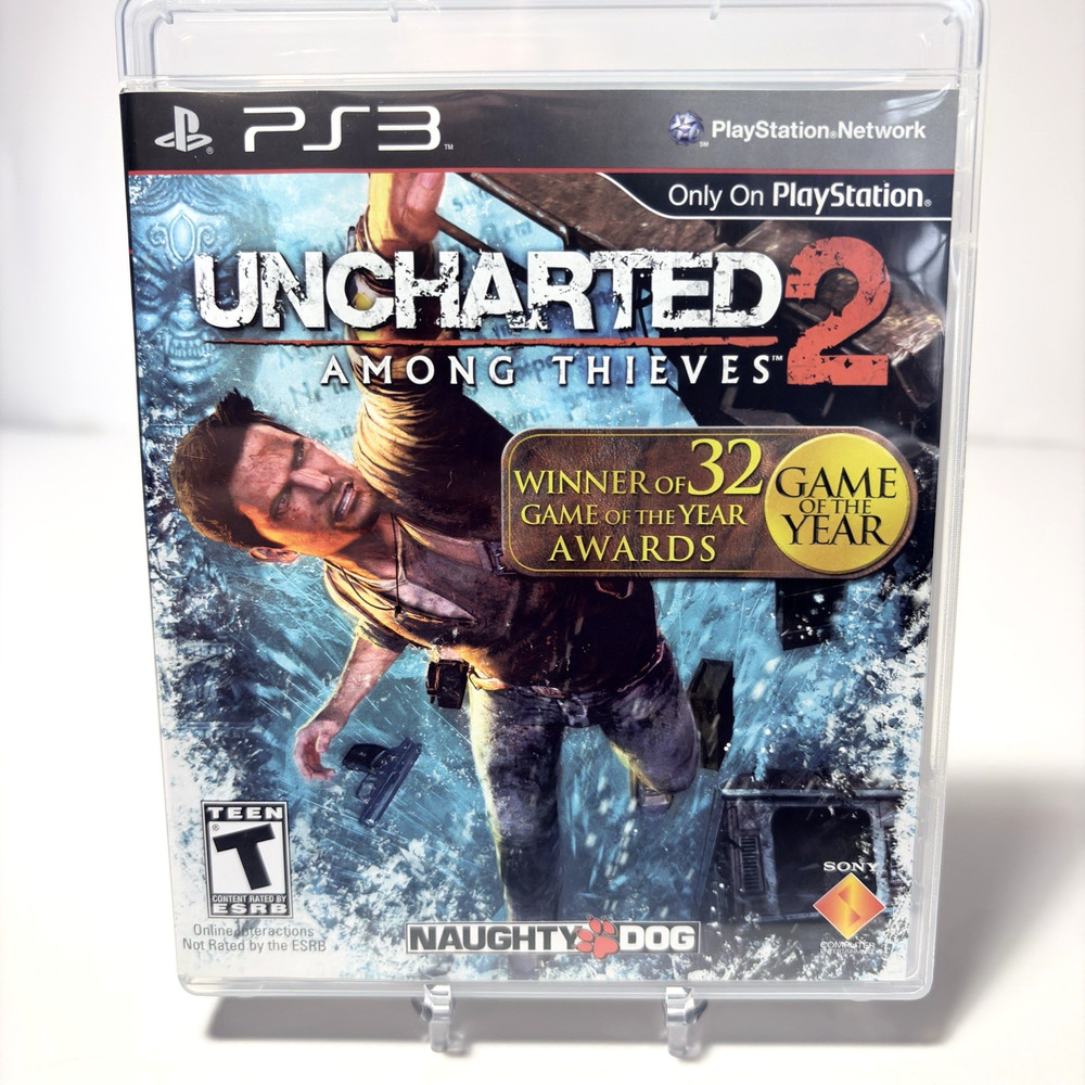 Uncharted 2 Among Thieves GOTY Playstation 3 PS3 Complete CIB Tested Clean
