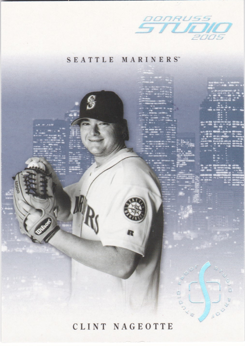 2005 Studio Proofs Silver #250 Clint Nageotte /100 - NM