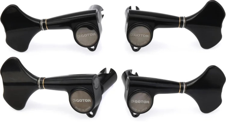 Gotoh GB707 Bass Tuners - 2+2 Black