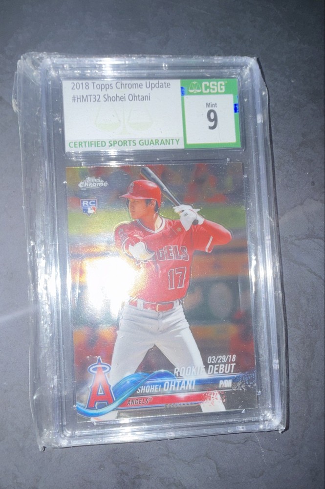 2018 Topps Chrome Update - Rookie Debut Shohei Ohtani #HMT32 (RC)