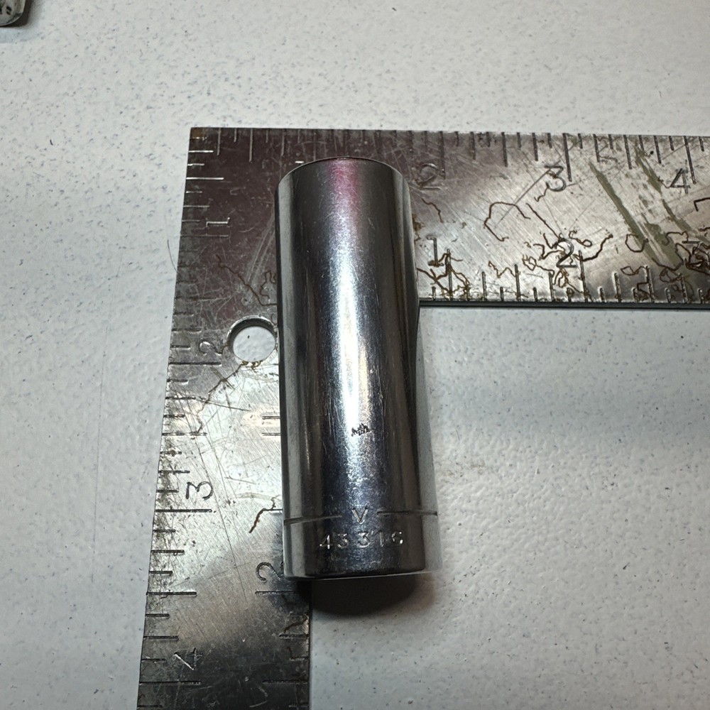 Vintage Craftsman 43316 11/16” Deep Drive Socket 3/8” Drive 12pt Made In USA -V-