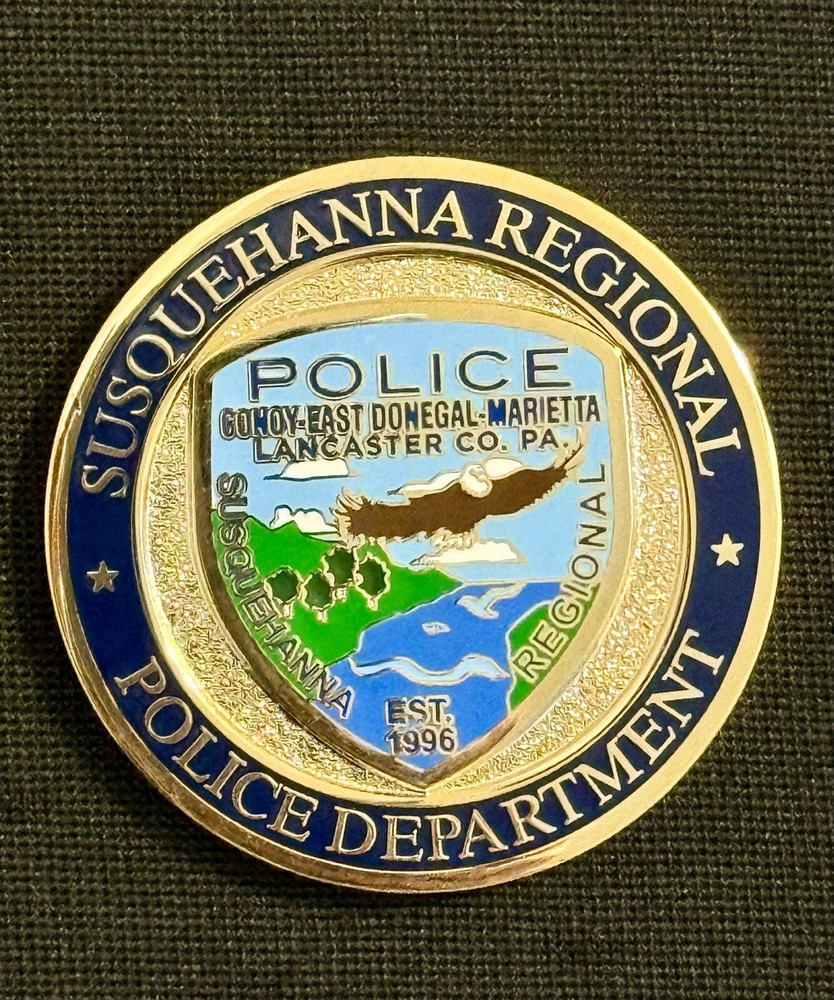Challenge Coin, Susquehanna Regional Police Dept.