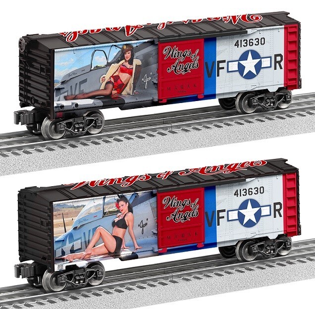 Lionel 2338150 Wings of Angels Jen Boxcar O Gauge Train Car