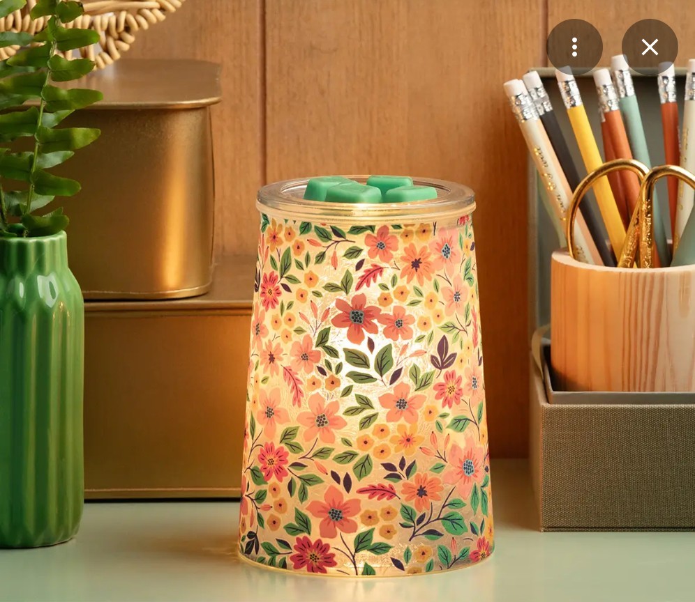 Scentsy Wildflower Wax Warmer