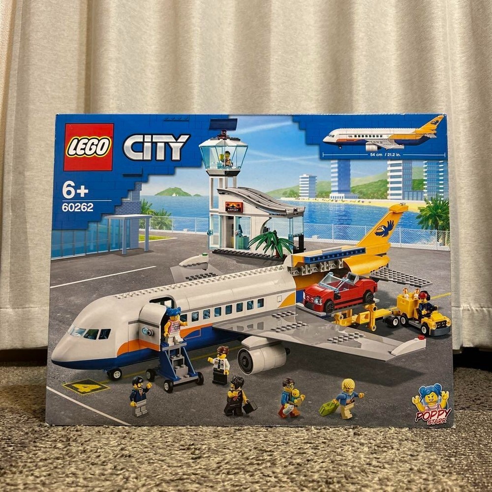LEGO City Passenger Airplane 60262 Toy Block Aircraft New Unopened from Japan