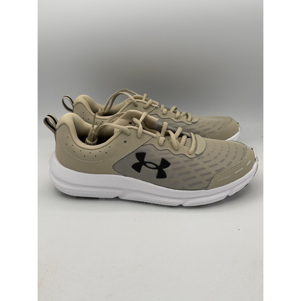Under Armour Charged Assert 10 Shoes Mens 9.5 Tan Marbled 3026175-289