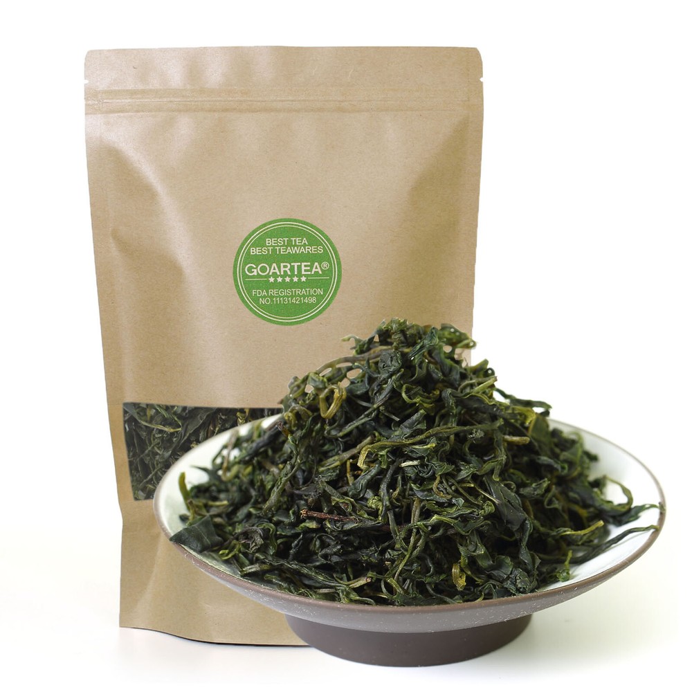 GOARTEA 250g Premium Kuding Bitter Herbal Green Tea with Qingshan Lushui Small-leaf Blend