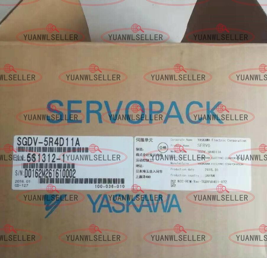 1PCS NEW YASKAWA SERVO DRIVE SGDV-5R4D11A SGDV5R4D11A