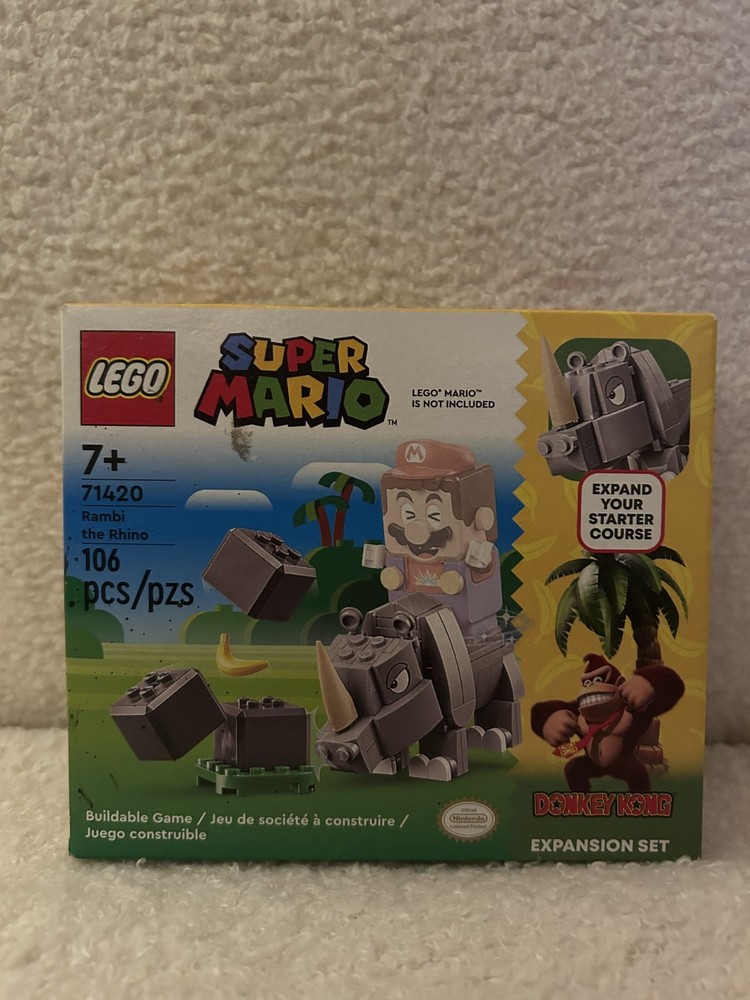 LEGO Super Mario: Rambi the Rhino Expansion Set (71420)