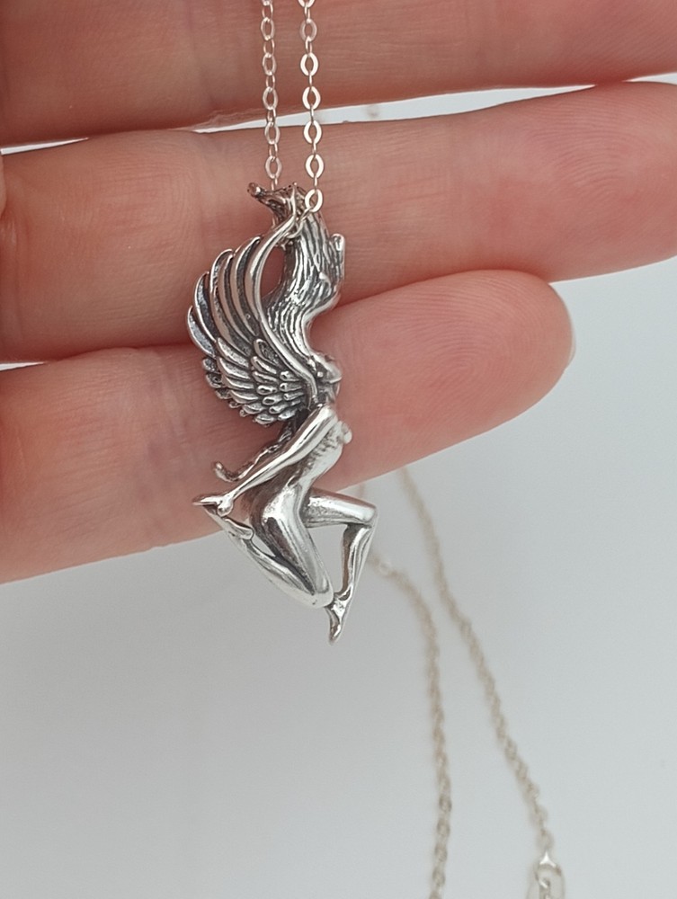 Fairy Necklace Sterling Silver 24