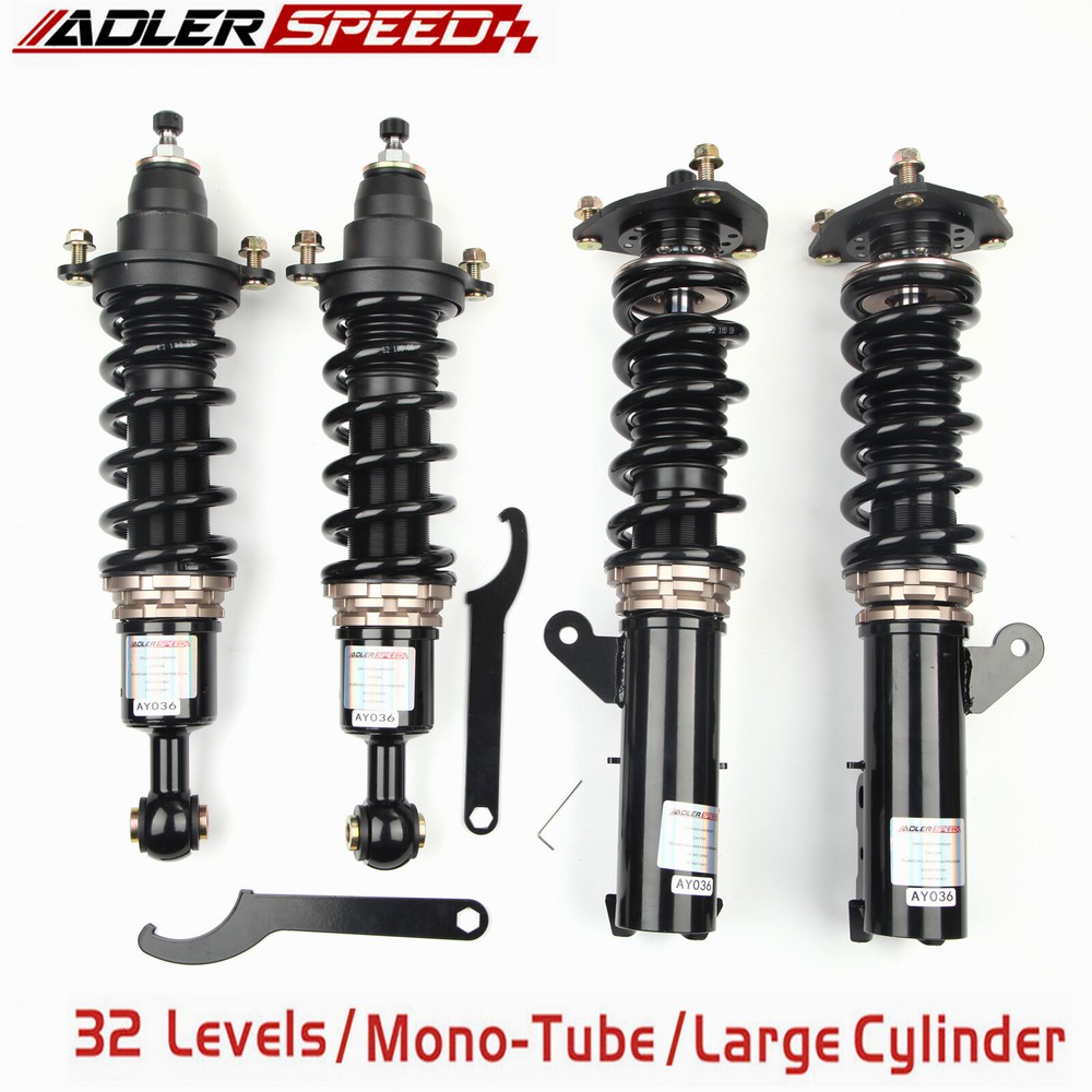 Performance Coilovers for 2008-2017 Mitsubishi Lancer - 32-Way Adjustable Damper Springs