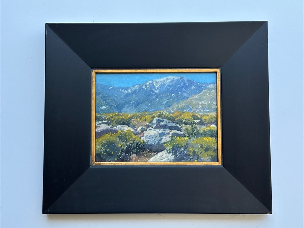 MARK KERCKHOFF PAINTING CALIFORNIA LISTED IMPRESSIONIST SMALL GEM Landscape Oil