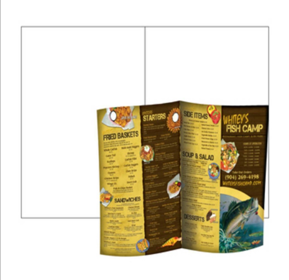 Print-Ready Bi-Fold Sheet (No-Tear) 8.5