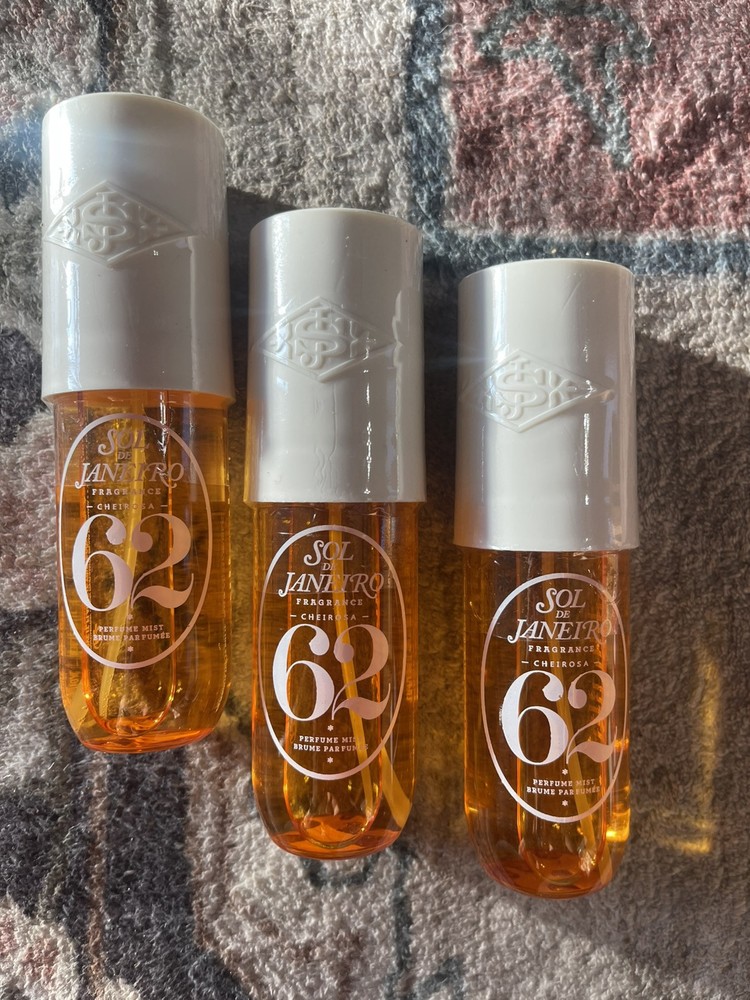 Sol de Janeiro Cheirosa 62 Perfume Mist 3oz 3-Pack Sealed