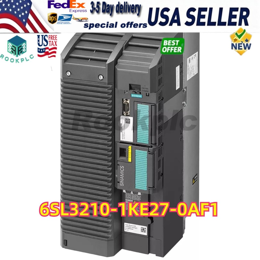 New Siemens 6SL3 210-1KE27-0AF1 6SL3210-1KE27-0AF1 INAMICS G120C Rated Power