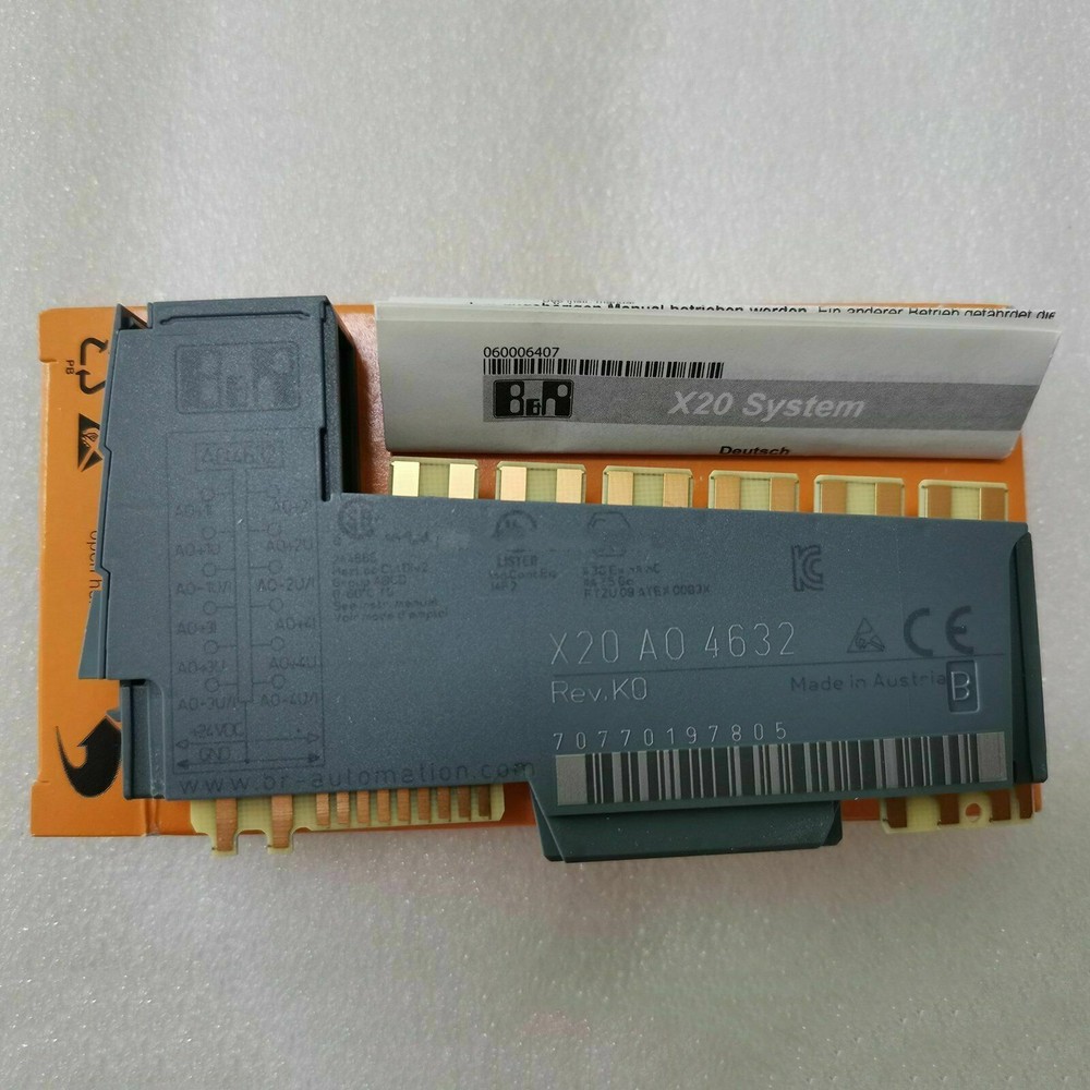 1PC B&R X20AO4632 PLC Module New In Box Expedited Shipping X20 AO 4632
