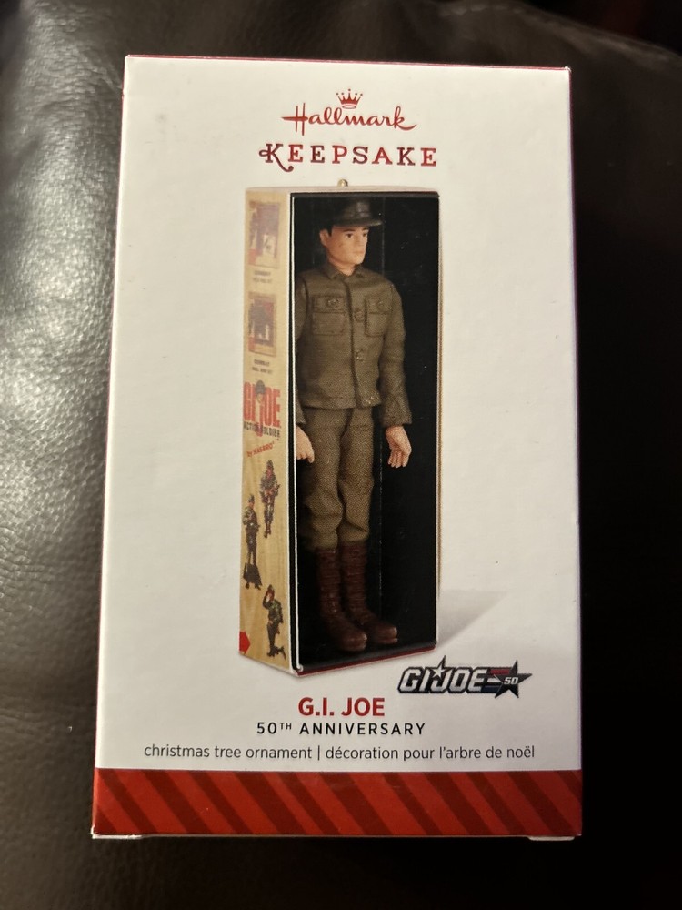 NEW-Hallmark Keepsake GI Joe Anniversary 2014 Limited Edition Christmas Ornament