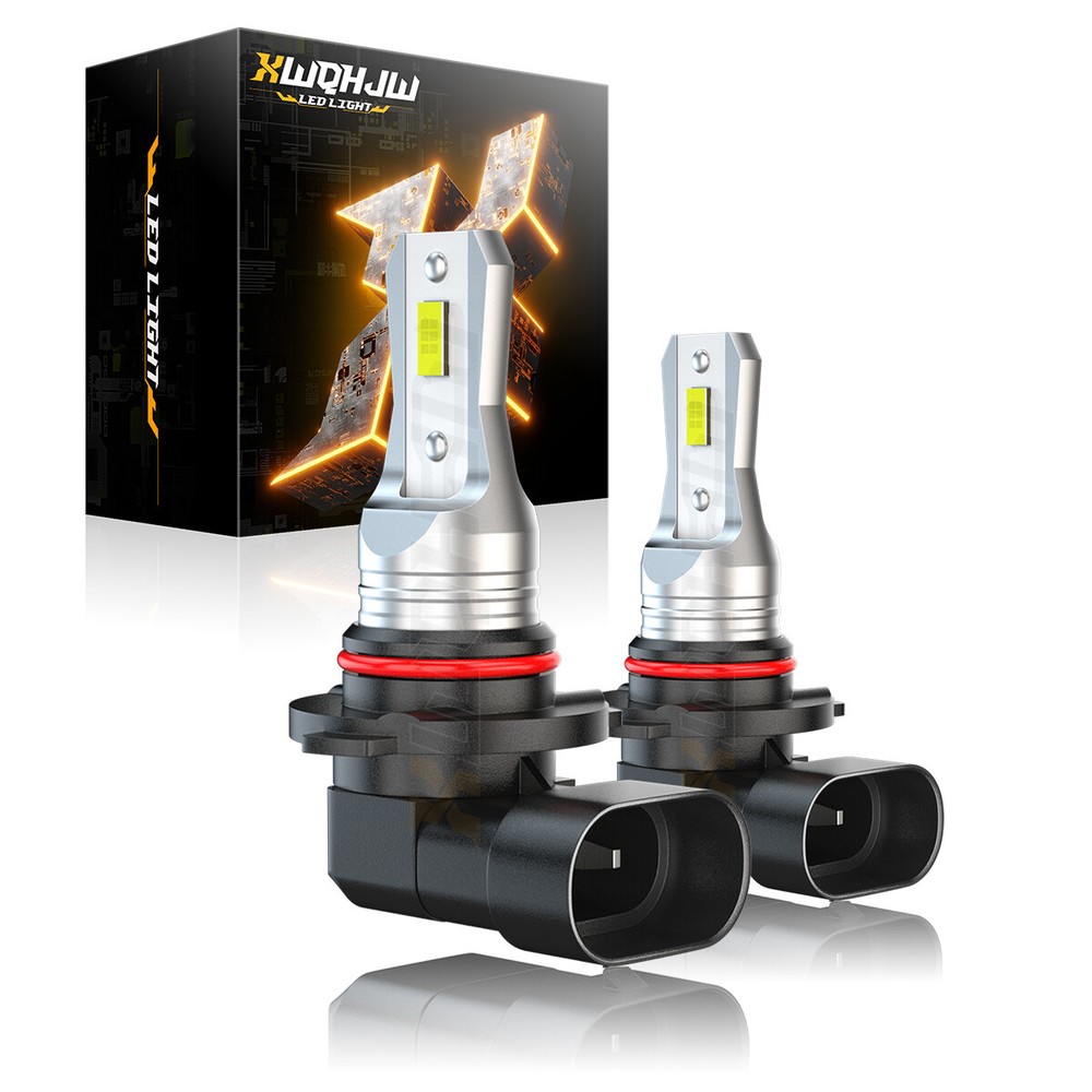 9005 LED Headlight Bulbs 10000LM Super Bright White HB3 High Low Beam Kit