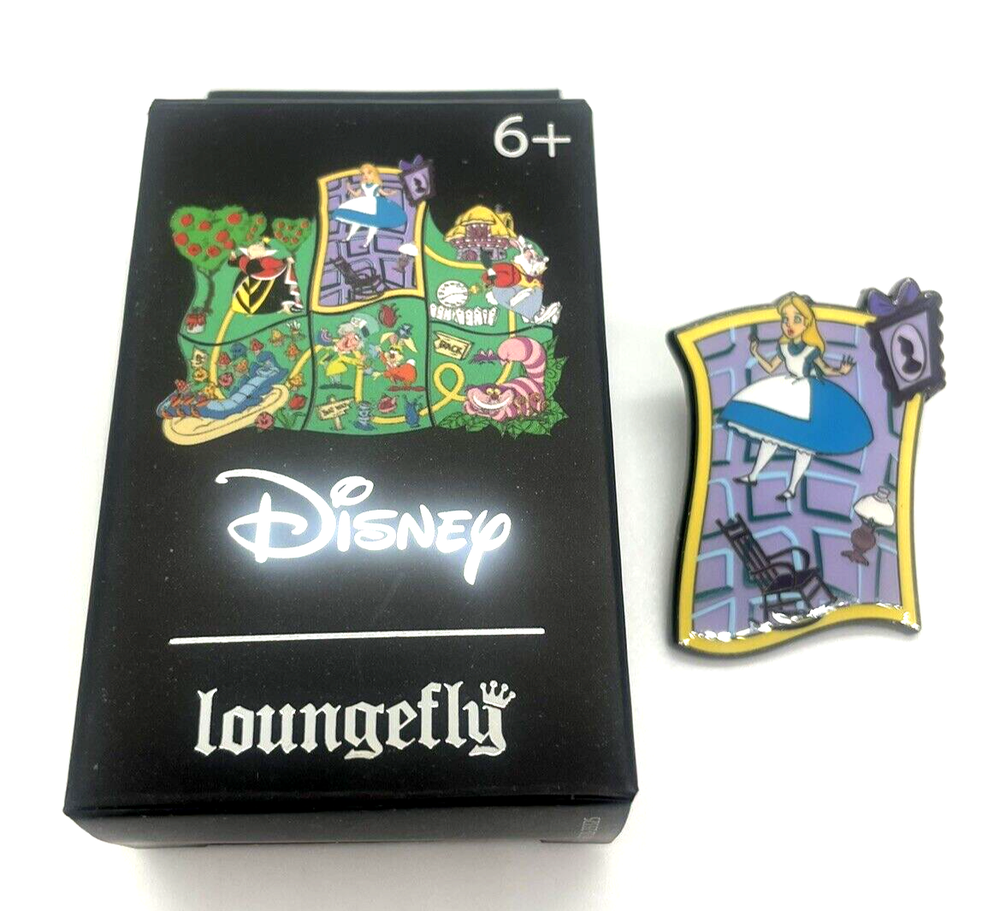 New! Loungefly Disney Alice In Wonderland Puzzle Blind Box Mystery Pin 2023