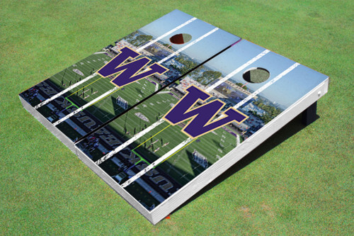 UW Huskies Stripe-Themed Cornhole Game Set  